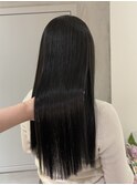 【YOKE】縮毛矯正ストレートダークグレー髪質改善艶髪