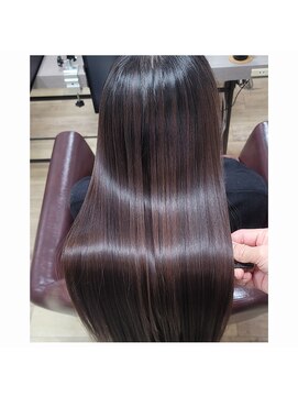 ルーミールーム(RoomieRoom) 王道ナチュラルストレートロングツヤ髪髪質改善クセなしスタイル