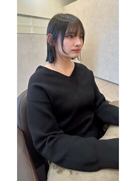 クロレヘアー(Colorer Hair) イメチェン30センチカットの外ハネボブレイヤー