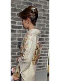 夜会巻き