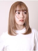 似合わせカット20代30代40代50代ワイドバングレイヤーミディ0401