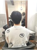 メンズ前髪長めショート