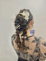 ヘアーアンドメイクアップモパ&nbsp;ポニーテールアレンジ