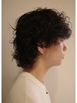 ブルートマト(BLUE TOMATO)&nbsp;メンズパーママレットスパイキーショート ニュアンスパーマ