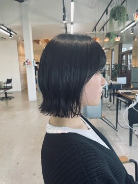 グランデュール 東静岡池田店(GRANDEUR) 東静岡ショートボブくびれショートイルミナカラー顔周りレイヤー