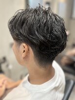 ビュートヨナカ(VIEW TOYONAKA)&nbsp;フェザーパーマ/メンズ/メンズパーマ/センターパート/豊中