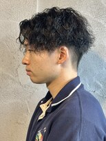 ニアウ 高崎店(Niau)&nbsp;ツイストスパイラルパーマメンズパーマセンターパート群馬高崎