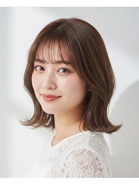 エールバイボヌール(Ere by Bonheur) 【西梅田堂島】可愛らしさのある外ハネスタイル