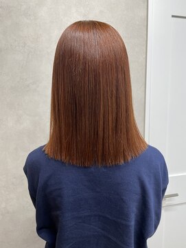 グローバルヘアー バランス(global hair BALANCE) 10代20代 オレンジカラー/ブリーチなし/暖色