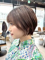 プルーヴ 秋葉原(prove)&nbsp;30代40代大人女性/前髪ありショートボブ/ショートヘア/髪質改善