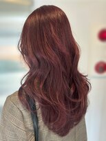 アリュウル 表参道 青山(Allure)&nbsp;バーガンディ/ボルドー／チェリーレッド/レイヤー　佐藤