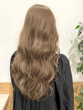 バランス 原宿 表参道(balance) 【髪質改善】シナモンベージュ×ロングレイヤー