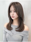 髪質改善 艶髪 愛され 韓国風 前髪カット 小顔 梅田