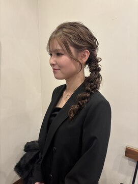 フラテロ(fratello) サイド編み下ろし