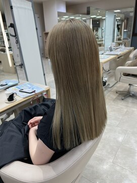 シャルムバイケンジ(Charm.by KENJE) ブリーチ/ブリーチカラー/ベージュカラー/ダブルカラー/銀座