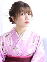 シロフイケブクロ(shirof ikebukuro)&nbsp;着物に合うアレンジスタイル＊albero 小原＊