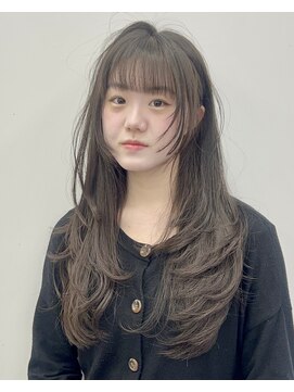 アイスプロドバイブルーム 木更津店(ice prod by bloom) イメチェン/ピンクベージュ/アンブレラカラー/前髪/木更津