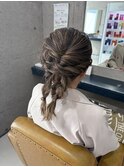 twin × 編みおろしstyle