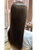 髪質改善ストレート♪