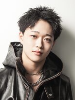 ラスト(LUAST)&nbsp;ツイストスパイラルパーマセンターパートウルフシャドウパーマ