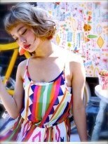 ルタ(LuTa by siesta＆LiCO)&nbsp;LuTa☆吉祥寺外国人風ハイトーンカラー×外ハネボブ