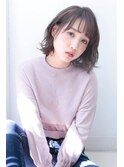 20代30代大人可愛いデジタルパーマグレージュボブパーマ奈良清水