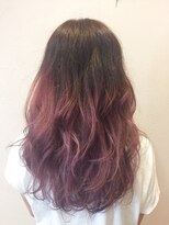 モップアップ(Mop up)&nbsp;ロング×ピンクアッシュ