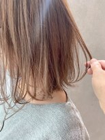 ジーナ 渋谷駅前(Zina)&nbsp;小顔セミウェットウェーブピンクベージュハイライトカラー