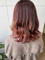 リヴィーダ(LIVIDA)&nbsp;チェリーピンク×バレイヤージュ