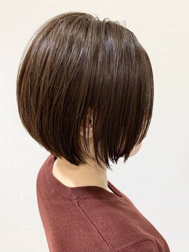 ジェービーヘア 稲毛(jb hair) 30代40代クールショート大人かわいいボブルフ 【稲毛】