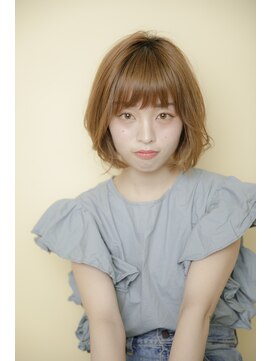 ルルディ バイ アフロディーテ銀座(luludi by APHRODITE) 黒髪/グレーベージュ/レイヤーロング/前髪パーマ/銀座