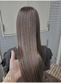 トリートメントとカラーで艶を!!
