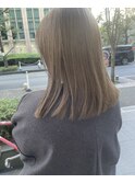 ミルクティーベージュ♪(Lolonois梅田)