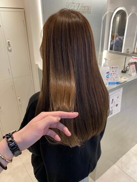 ジーナ 梅田(Zina) 髪質改善＊大人かわいいコテ巻き＊デジタルパーマ【Zina 梅田】