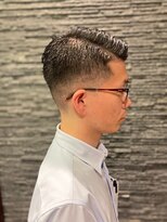 プレミアムバーバー 目黒店(PREMIUM BARBER produce by HIRO GINZA)&nbsp;七三フェドスタイル