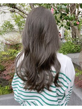 マーシアバイアルティナ 蒲田店(Marcia by artina) ブルーグレージュ_グレージュカラー_グレージュアッシュ