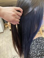 コルテ(Corte)&nbsp;インナーカラー×ネイビーブルー