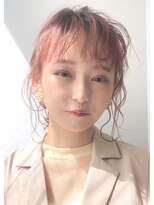 ネオリーブアイム 横浜西口店(Neolive aim)&nbsp;おくれ毛たっぷりミディアムアレンジ【横浜】