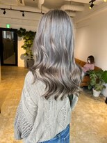 メリー オオサカ(Merly Osaka)&nbsp;シルク感たっっぷりくすみカラー_silky ash beige_