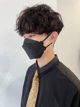 ミレバイジェニー (mirae by geny) モテ髪癖っ毛風韓国マッシュスパイラルパーマS