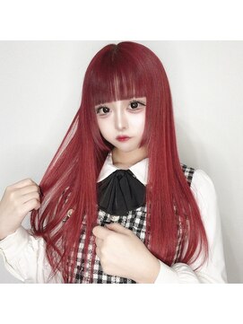スリジエ(Cerisier) レッドカラー☆赤髪[cerisier 新宿】