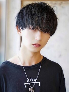 ブリーチ 豊田店(BLEACHi) 【BLEACHi】黒髪ツーブロナチュラルマッシュ