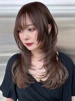 レディアル 渋谷(REDEAL)&nbsp;ワンホンヘア/韓国ヘア/ウルフ/前髪[レイヤーカット/渋谷]