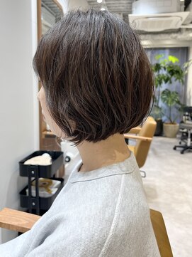 スナッグ(Snug.) 【Snug.】20代30代40代◎フラットボブ×ニュアンスパーマ