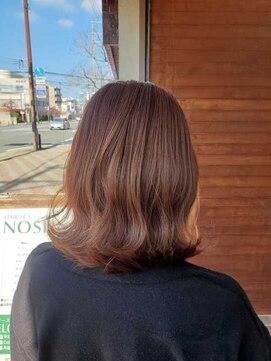 ノッシュ 七隈店(Hair Spa Nosh) ピンクブラウン