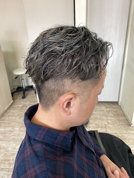 ヘア クレール(hair CREER) ハイライト スパイラルパーマ