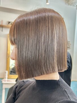 ロンドアベニール 北千住(Lond avenir) 地毛風ストレートボブ☆美髪ボブ/美髪矯正[北千住]
