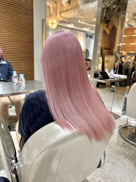 スリー(three) White pink