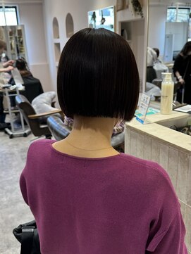アンユヘアー 与野駅前店(unu.hair) 30代40代50代与野美容室/大人世代スタイル/ボブ/白髪染め