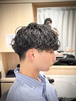 リバティシェアバーバー 銀座(LIBERTY SHARE BARBER) 最強波巻きパーマ